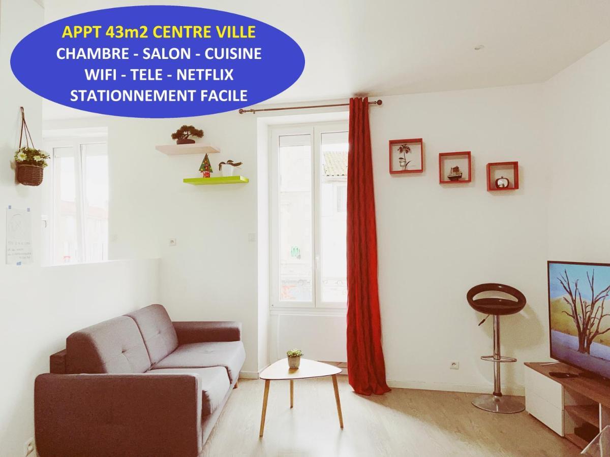 La Mimi, Grand T2 Hyper Centre Ville Fontenay-le-Comte Zewnętrze zdjęcie